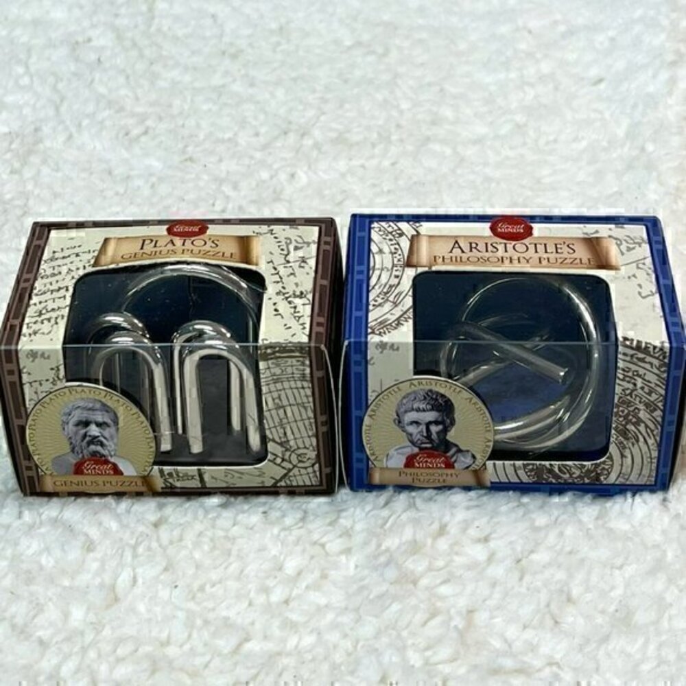 Great Minds Professor Brain Teaser Puzzle Pack of Two